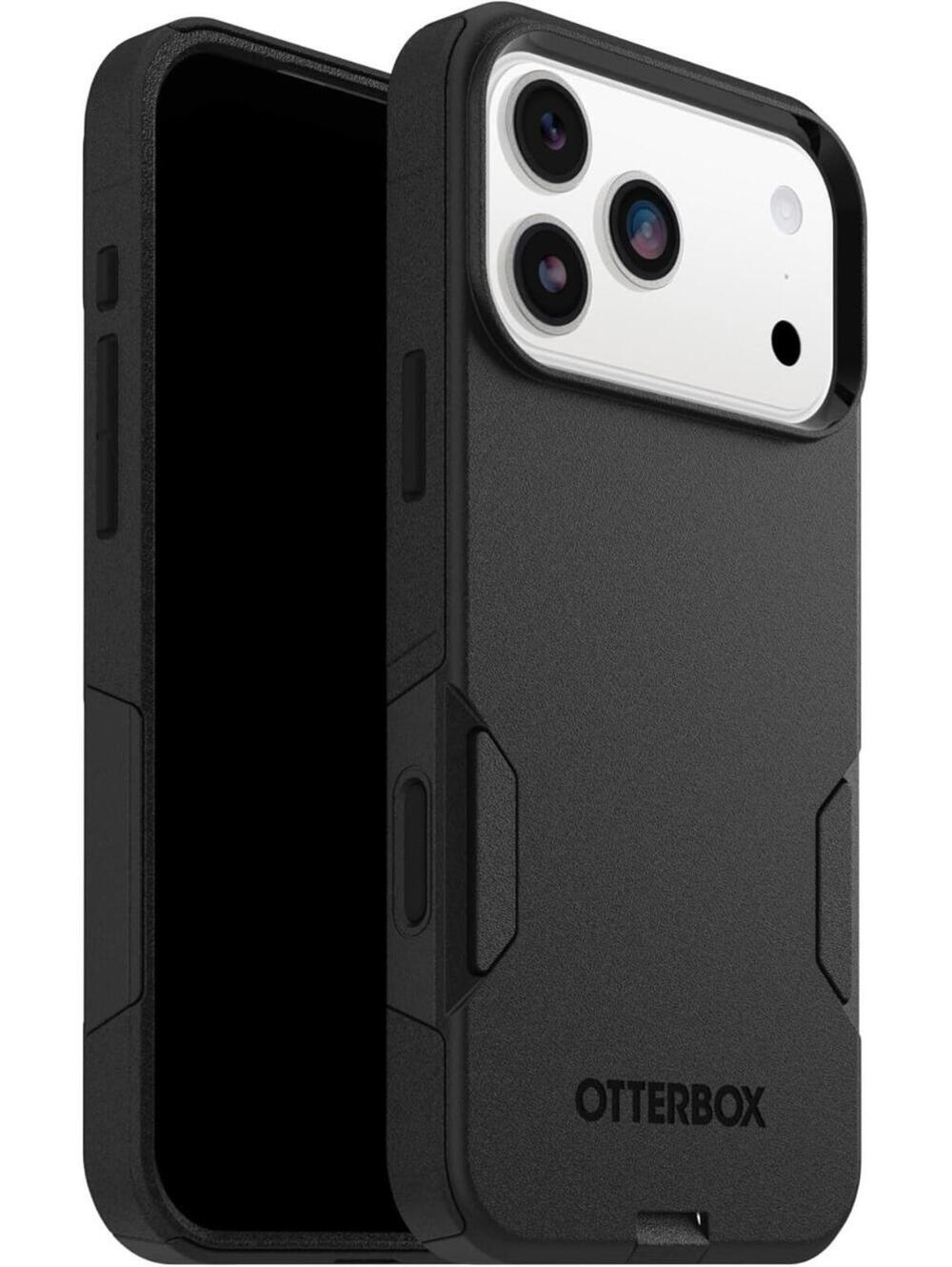 OtterBox iPhone 17 Pro Max Commuter Series Black MagSafe Case & Screen Protector